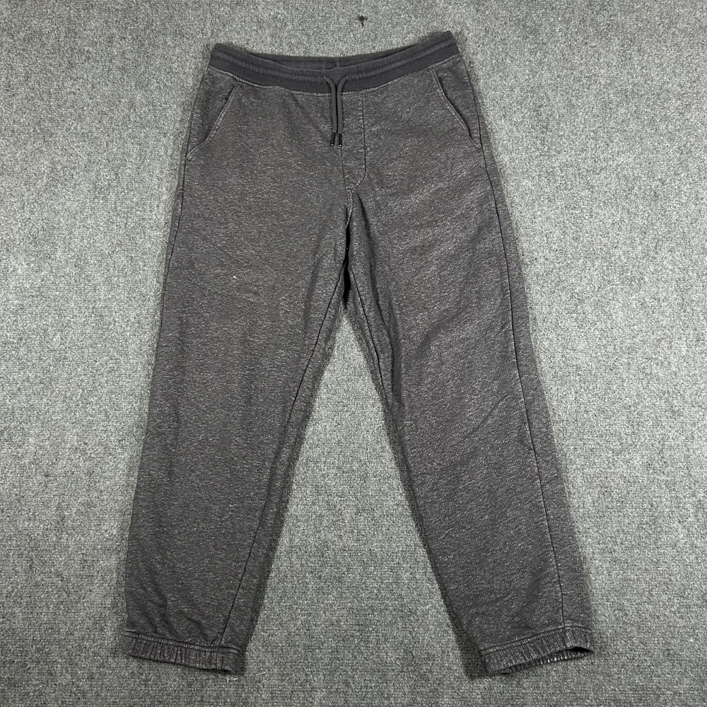 Patagonia Mahnya Dark Grey Fleece Pants Joggers Mens Size Medium #3469